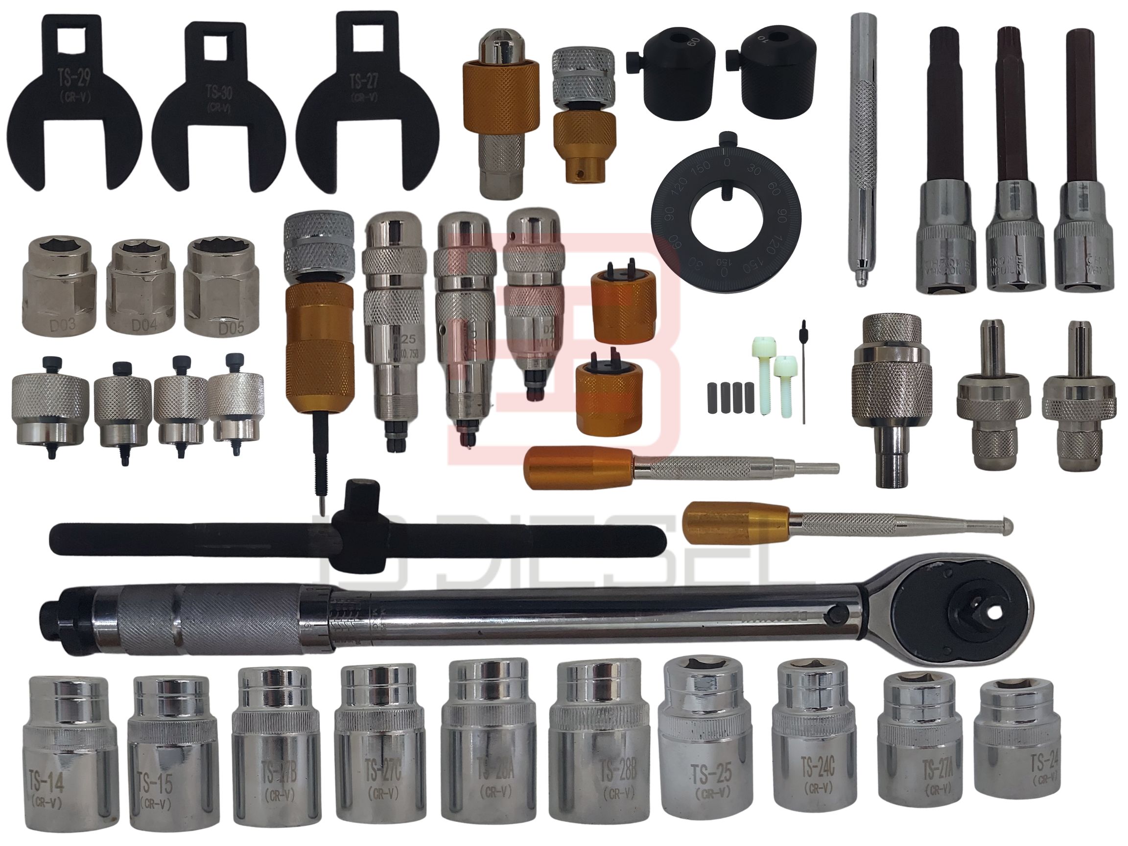 KIT B FERRAMENTAS PARA INJETORES COMMON RAIL